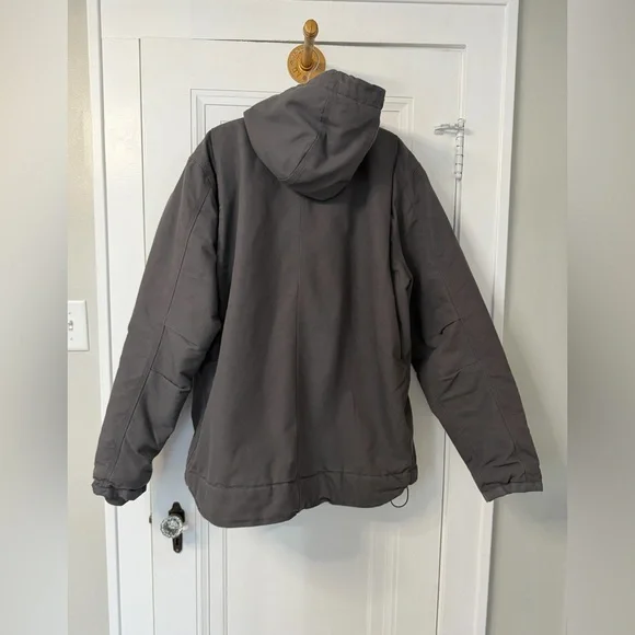 Carhartt WASHED DUCK BARTLETT JACKET size XLT GREY